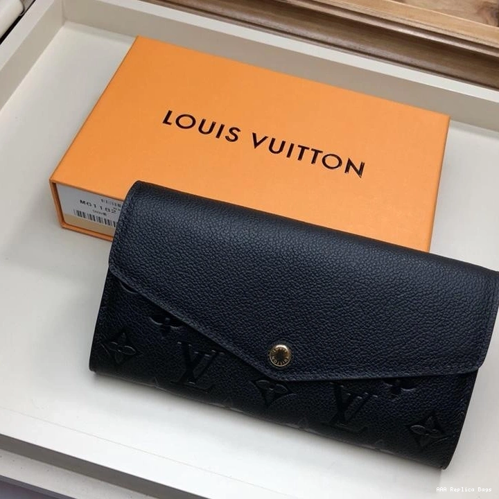 Aaa replica bags LOUIS WALLET VUITTON SARAH 0823